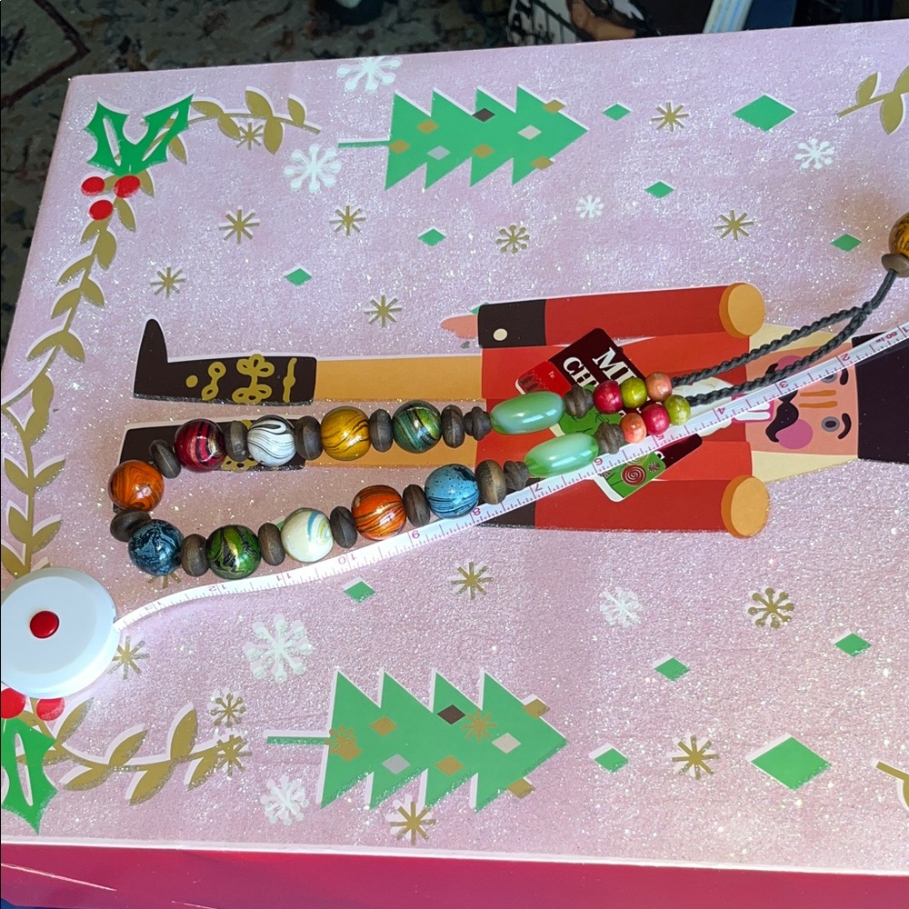 Handmade in Africa Colorful Wooden Necklace - Picture 11 of 15
